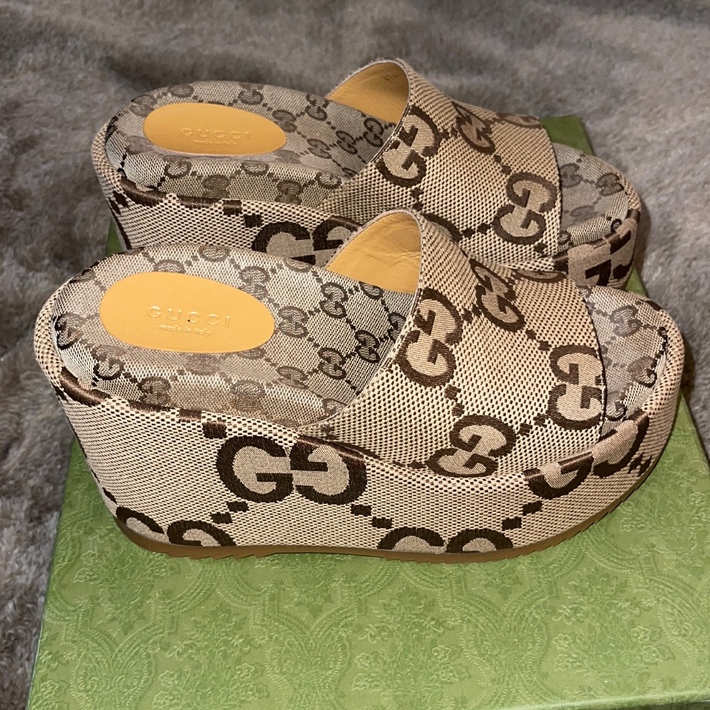 New  Gucci Sandals Platform